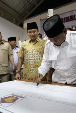 Prabowo Resmikan Kantor DPD Gerindra di Banten