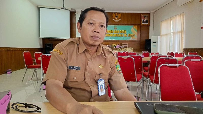 Kepala Bidang Penataan, Pengembangan dan Pengelolaan Keuangan Desa, Suwiji.