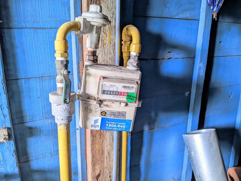 warga Sumber Kecamatan Kradenan- Blora tak terpengaruh kelangkaan LPG