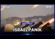 ISRAEL PANIK, PERINTAHKAN WARGA SEGERA BERLINDUNG