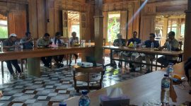 BPJS Cabang Pati menggelar media gathering di Nirwana Resto bersama wartawan.