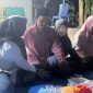 Anggota DPRD Kabupaten Blora Komisi D, Fraksi Gerindra, Ika Dewi Susanti mengunjungi rumah duka korban di Desa Mojorembun, Kradenan, Blora.
