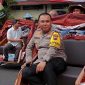 AKBP Wawan Andi Susanto hadir dalam penyerahan 100 becak dari Presiden Prabowo di Rumah Dinas Bupati Blora.